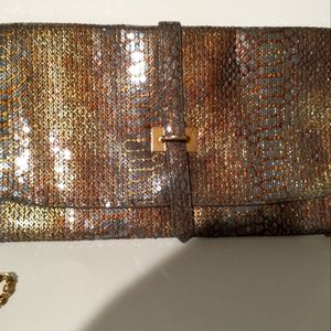 After 5 clutch with chain strap bag